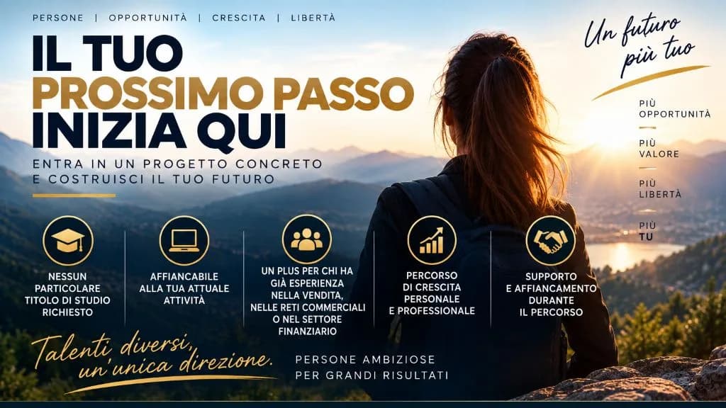 Nuova opportunità di business – Ampliamento rete commerciale nazionale