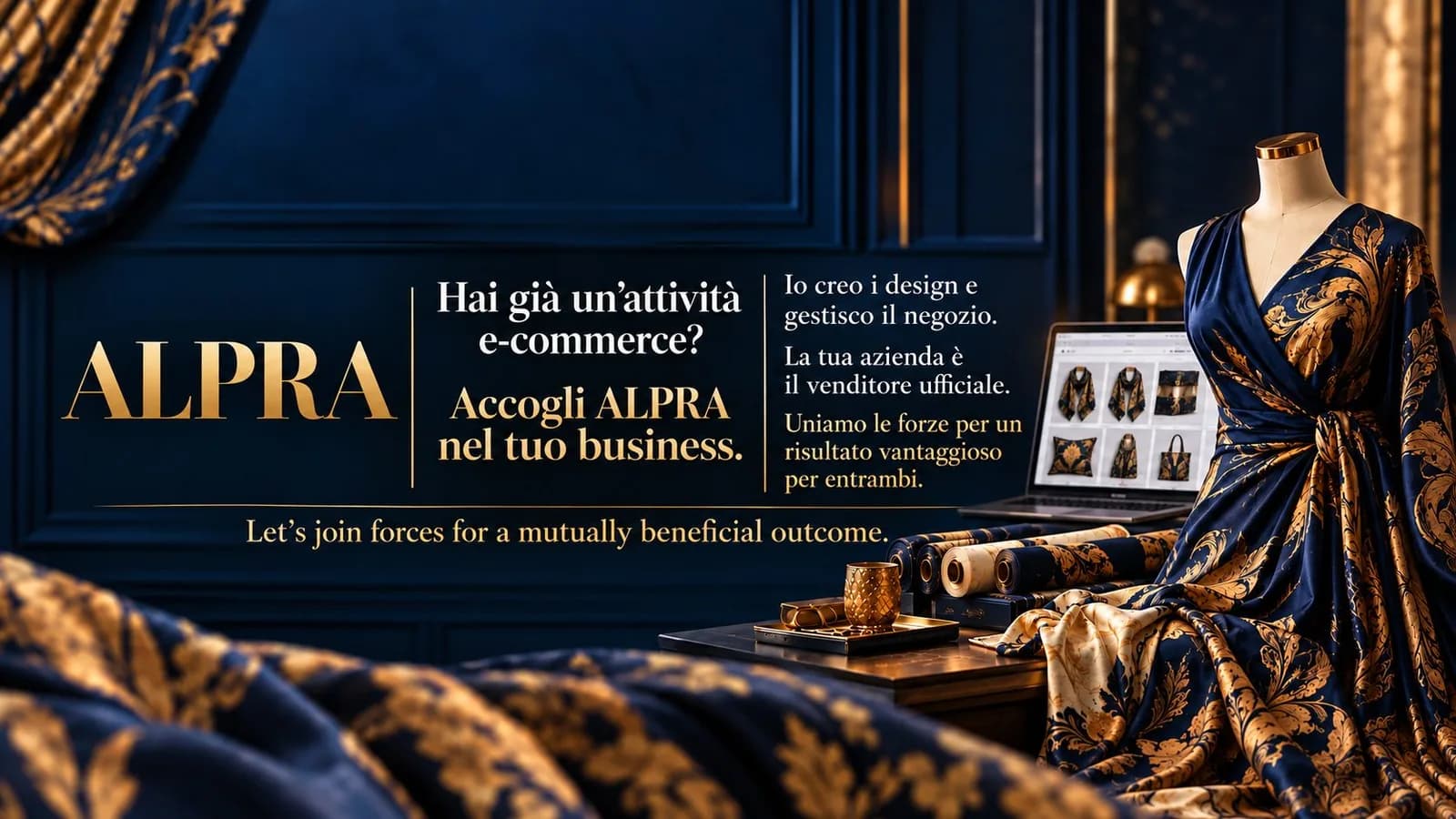ALPRA: progetto attivo cerca azienda e-commerce partner per la vendita