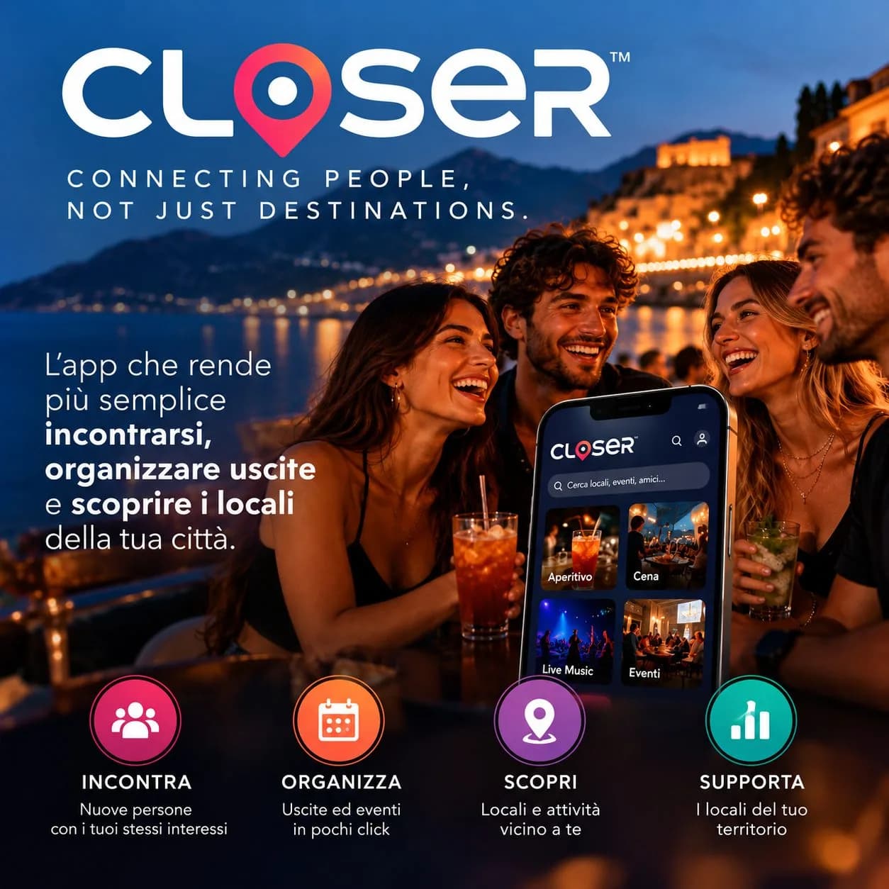 CLOSER™ – Connecting People, Not Just Destinations