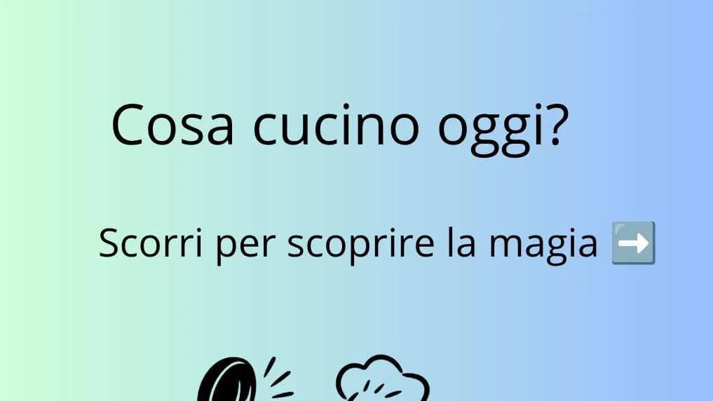 Co-founder Visionario per mangiaBene: L'AI che Ridisegna il Tuo Rapporto con il Cibo