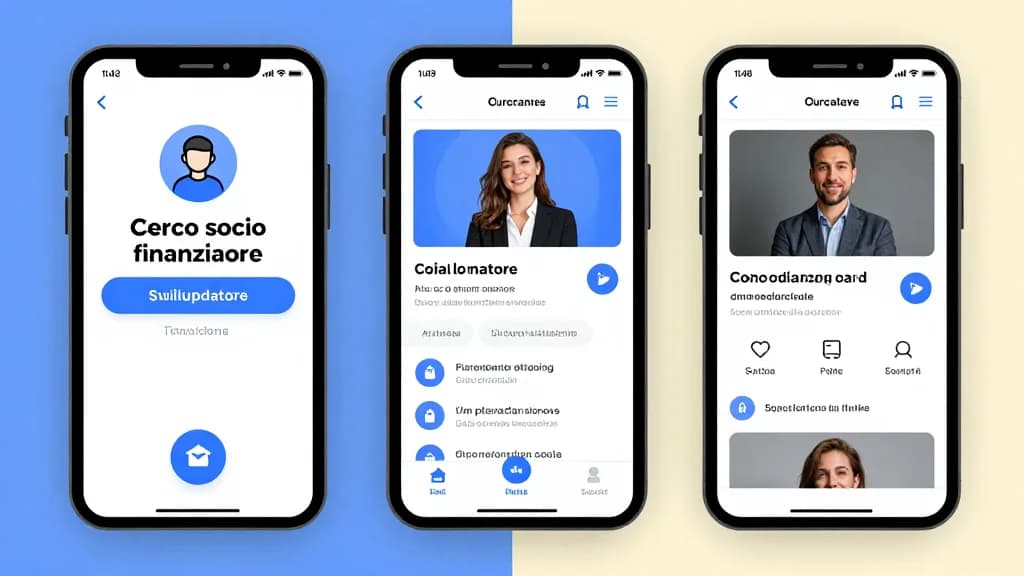 Cerco socio finanziatore o sviluppatore per app