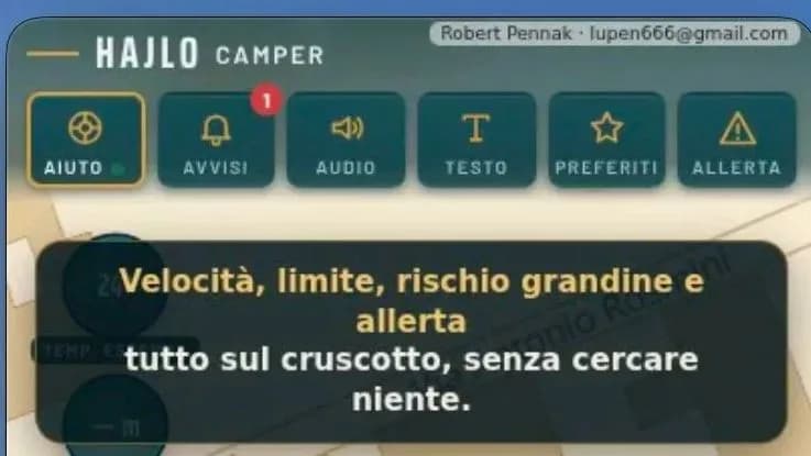 Hajlo grandine Camper