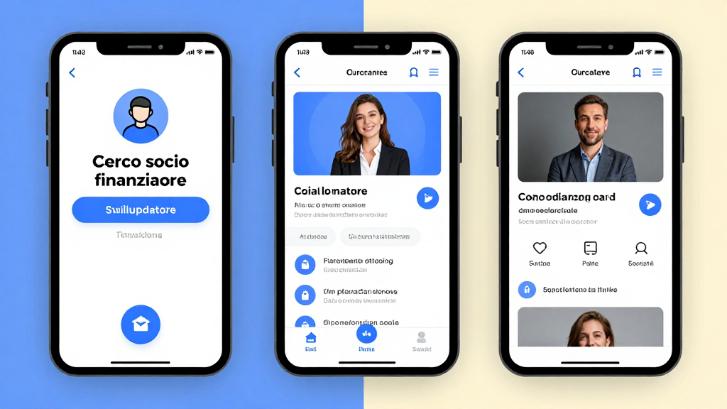 Cerco socio finanziatore o sviluppatore per app